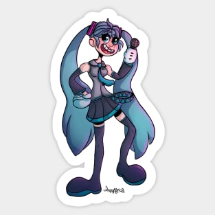 Toon Miku Sticker